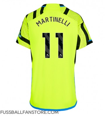 Arsenal Gabriel Martinelli #11 Replik Auswärtstrikot Damen 2023-24 Kurzarm